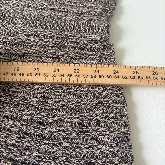 Talbots Zip Up Cardigan Long Sleeve Brown Marled Size M 100% Cotton Fall Alaska - Picture 10 of 10